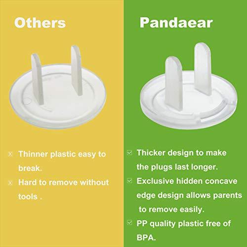 PandaEar Safety Accessories Steckdosenschutz 52er transparent