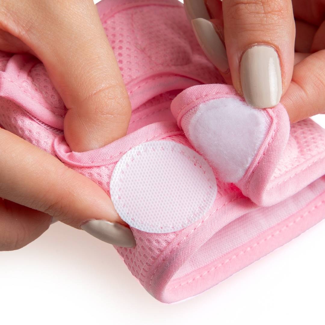 BabyJem Sicherheit Krabbel Knieschoner Klett Verstellbar