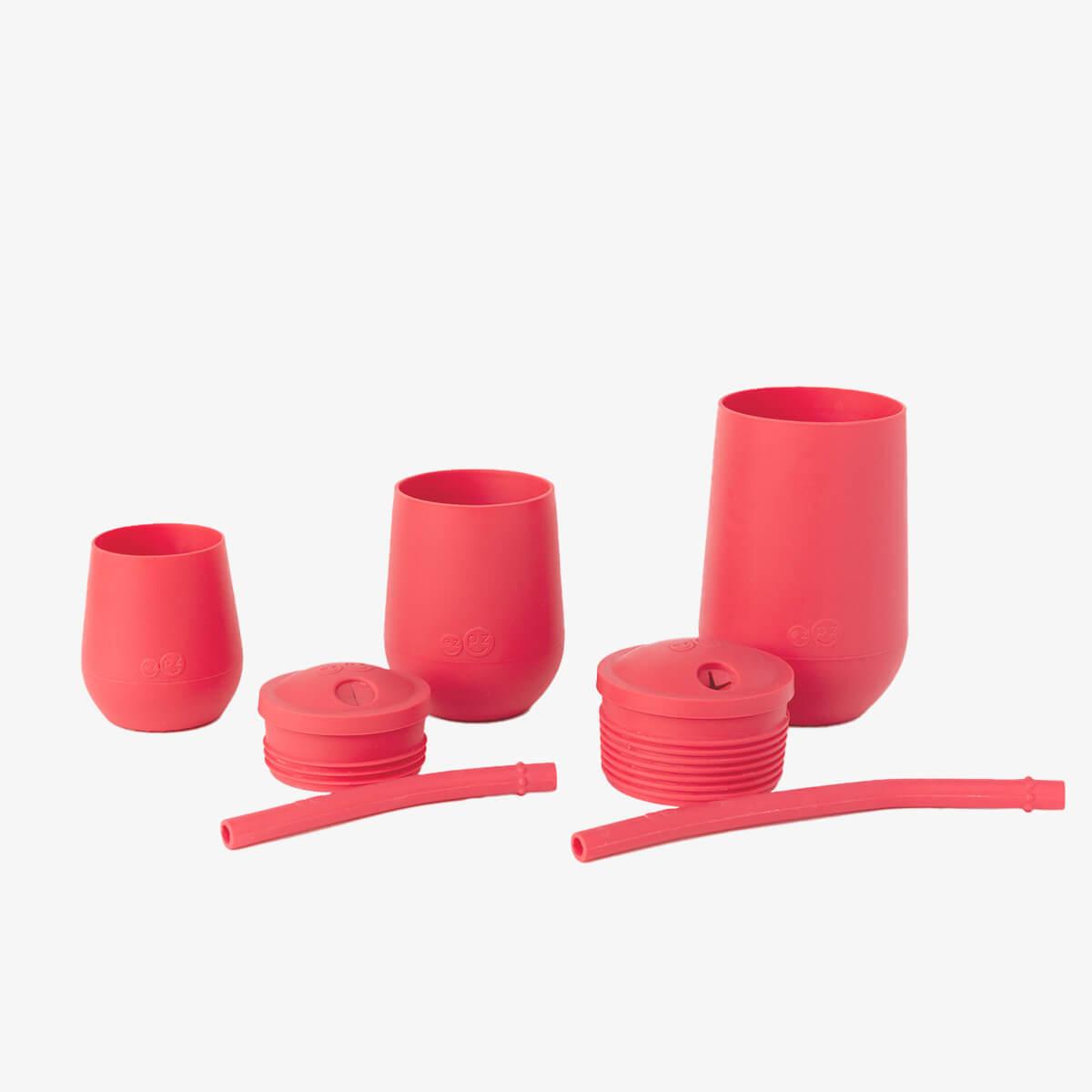 ezpz Basics Collection Developmental Cup Set Coral Trinklernset