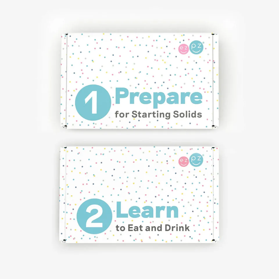 ezpz Kits Kit 1+Kit 2 Bundle Esslern-Set Sage 1. Jahr