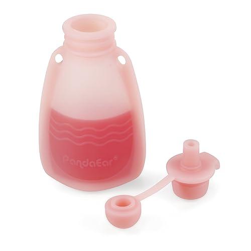 PandaEar Food Storage Quetschbeutel Silikon 4er