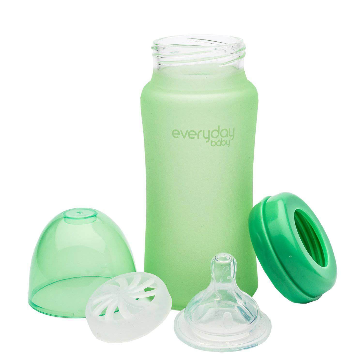 Everyday Baby Glass Bottles Babyflasche 240ml Blueberry