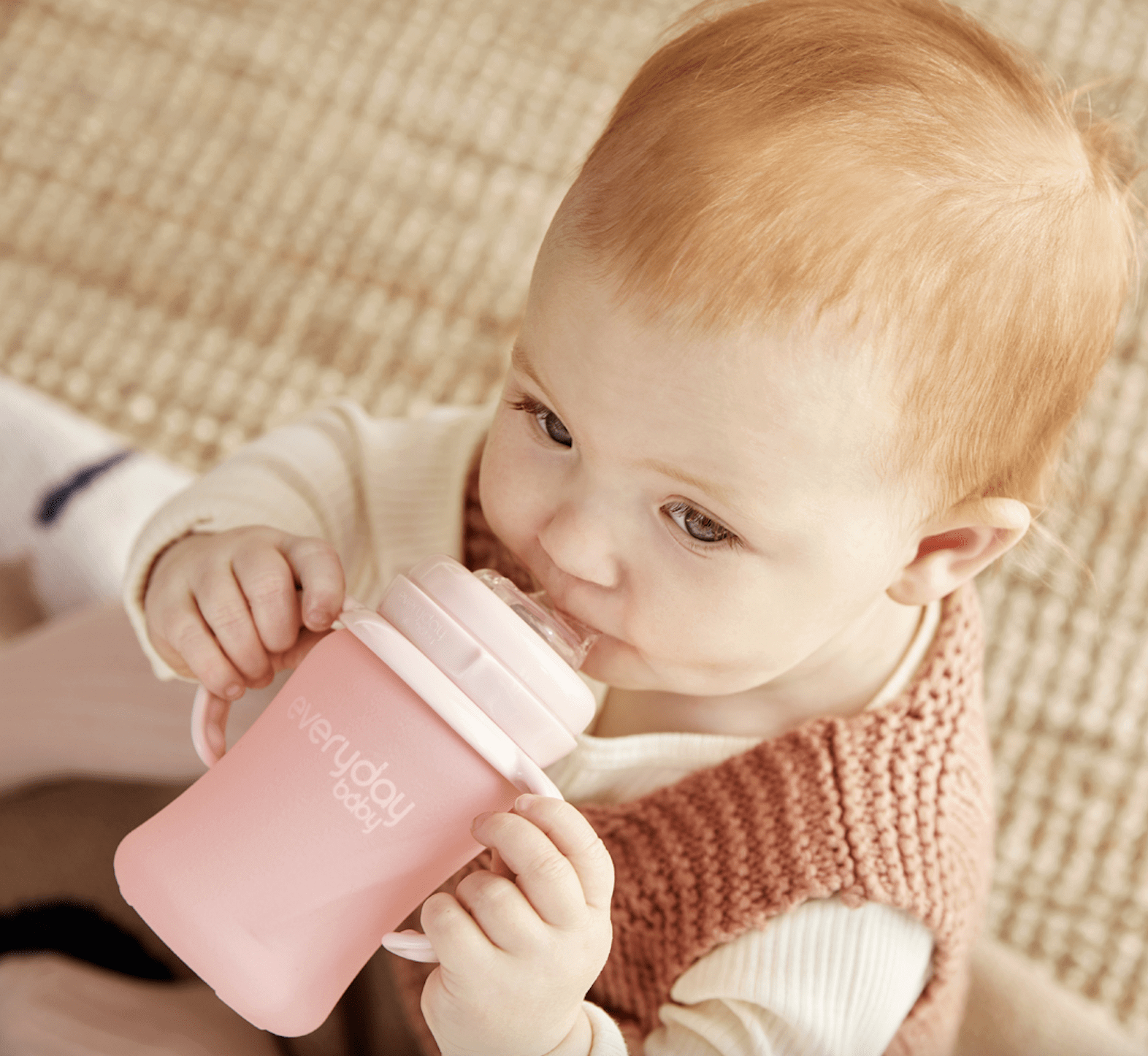 Everyday Baby Accessories Sippy Kit Trinkaufsatz Rose Pink Silikon