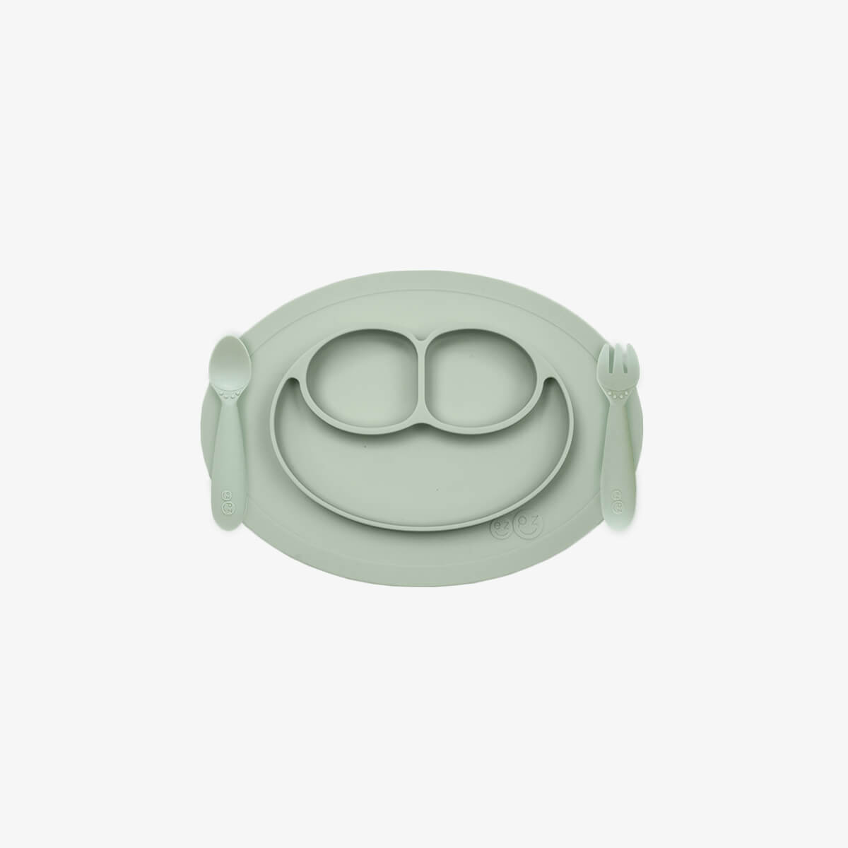 ezpz Mini Feeding Set Silikongeschirr 5er-Pack saugfest