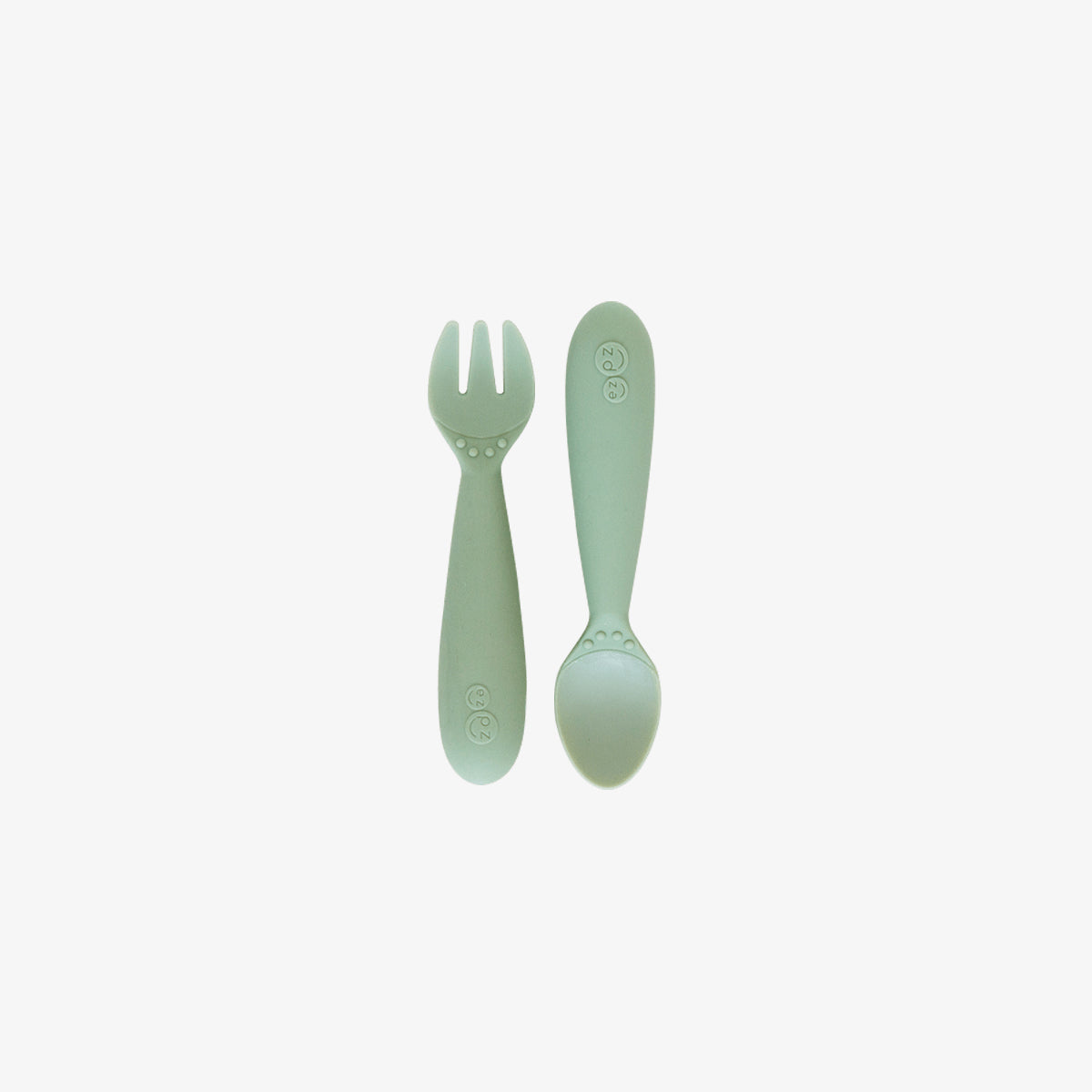 ezpz Mini Collection Mini Utensils Kinderbesteck Pewter 5er-Pack