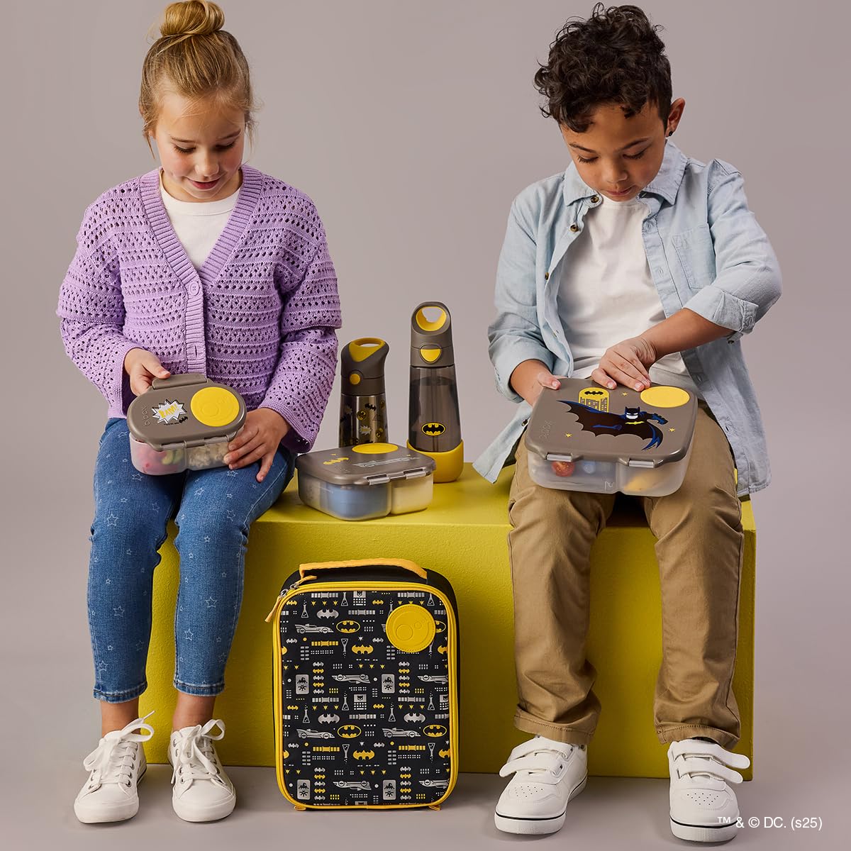 b.box Batman Lunchbag Isolierte Lunchtasche für Kinder