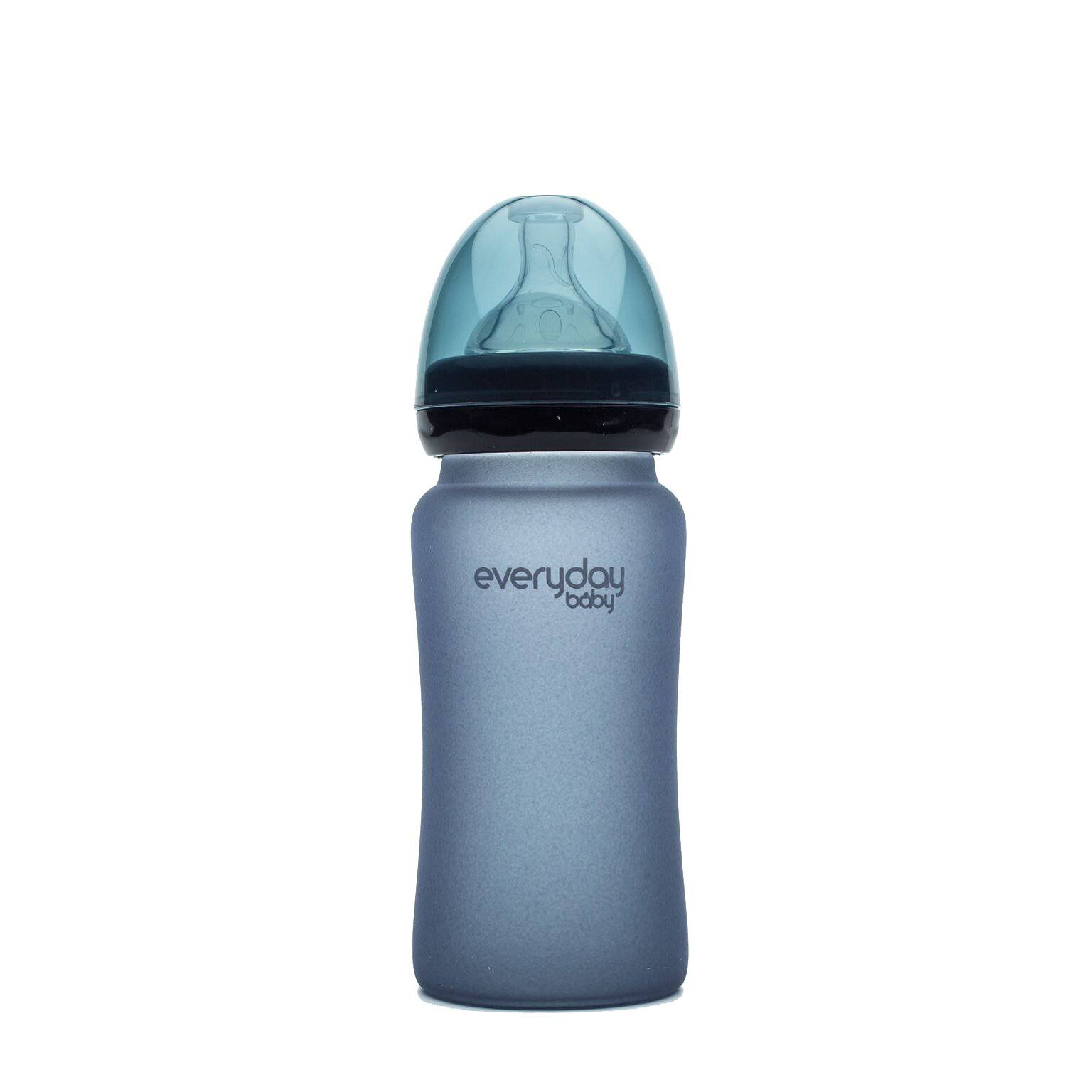 Everyday Baby Glass Bottles Babyflasche 240ml Blueberry