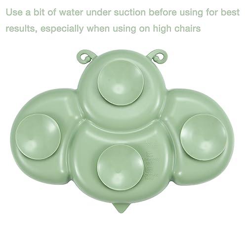 PandaEar Feeding Set Bienenteller 2er Silikon mit Löffel