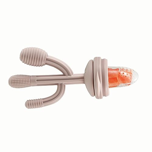 PandaEar Pacifiers Fruchtsauger Silikon 3er Rosa