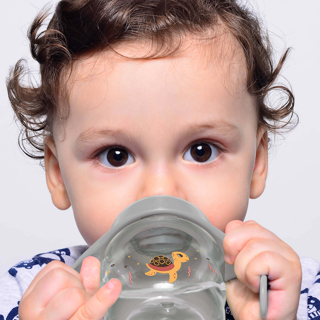 BabyJem Beslenme Trinklernbecher auslaufsicher mit Griffen