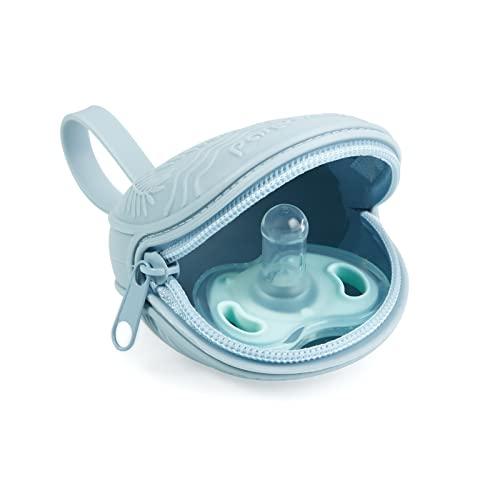 PandaEar Pacifiers Schnullerbox 3er Silikon mit Band