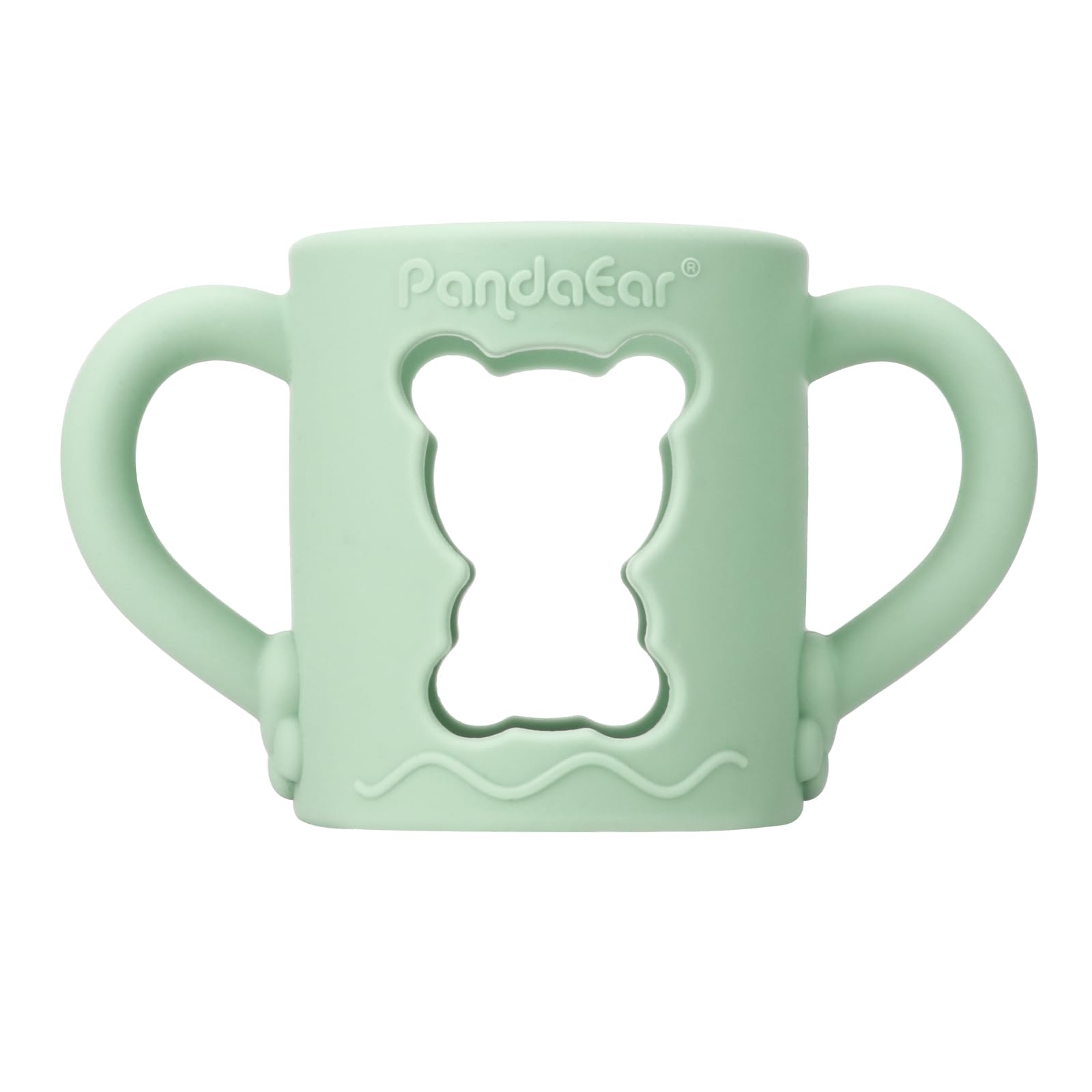 PandaEar Cup Flaschengriffe Silikon 4er-Pack Bunt