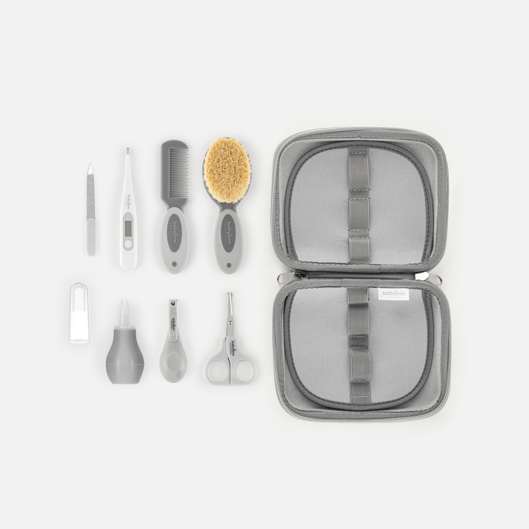 BabyJem Banyo Baby Pflegeset 9-teilig mit Tasche