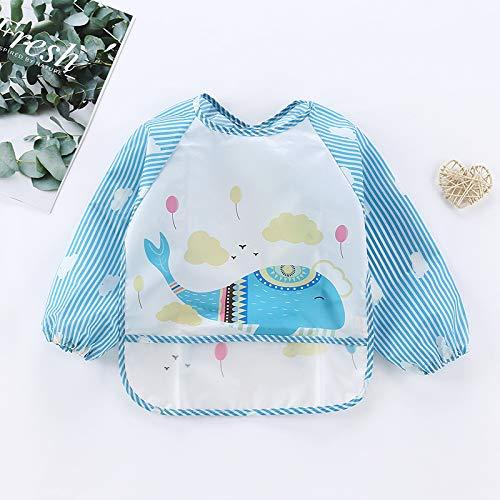 PandaEar Lätzchen mit Ärmeln Bunt 3er-Set 12-36 M.