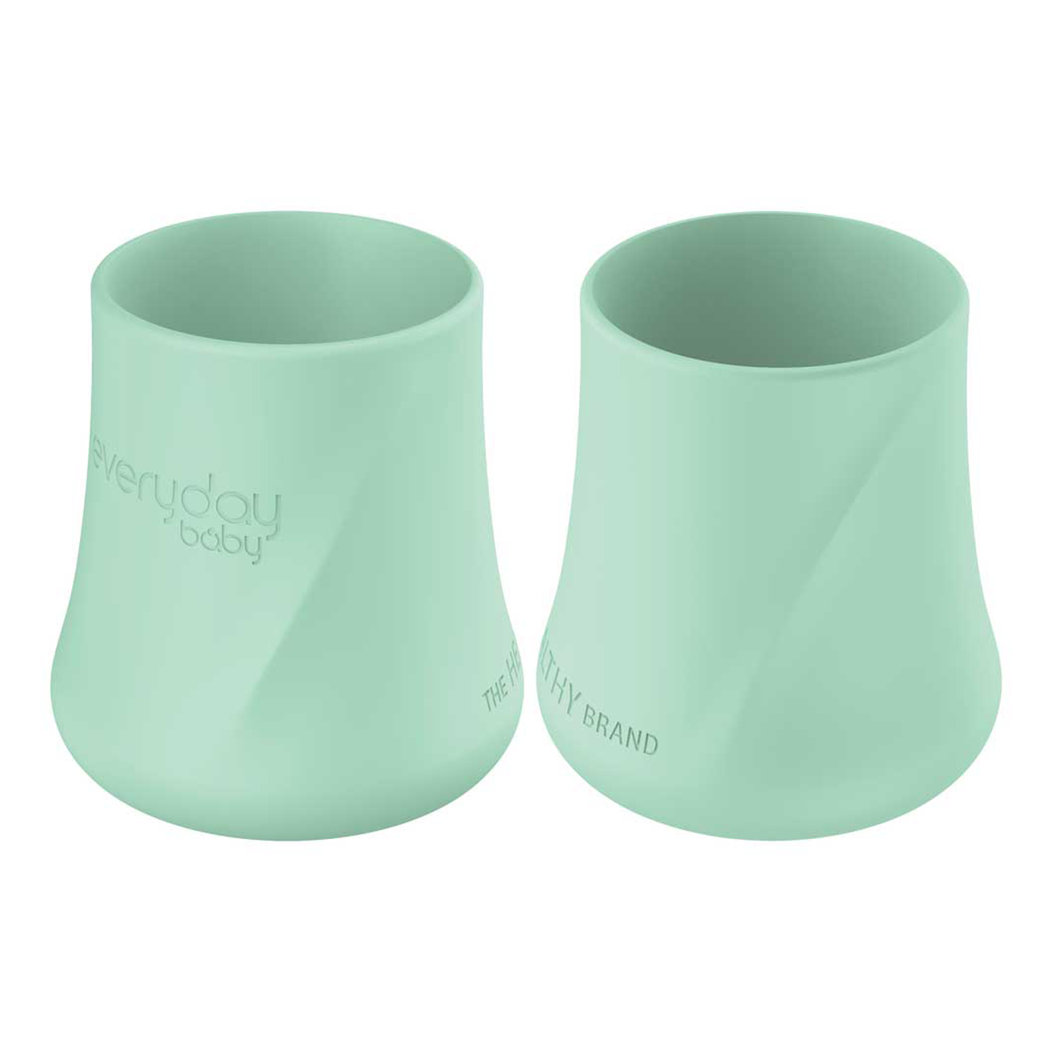 Everyday Baby Tableware Silikonbecher 2er Quiet Grey
