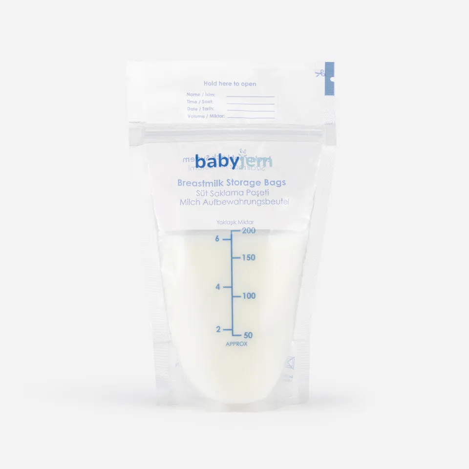 BabyJem Anne Muttermilchbeutel 25 Stück 200 ml steril