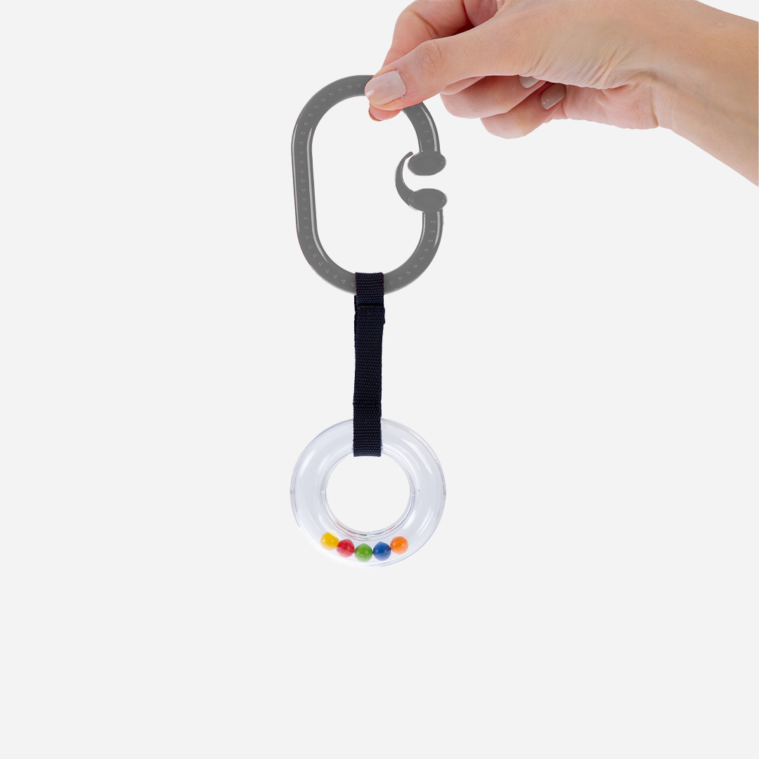 BabyJem Oyuncak Rassel Wagenkette Oval Rassel