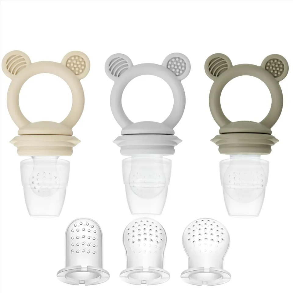 PandaEar Pacifiers Fruchtsauger 3er Silikon