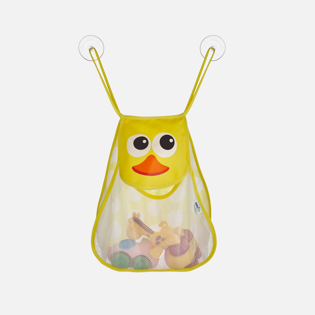 BabyJem Banyo Spielzeugnetz Bad mit Saugnäpfen