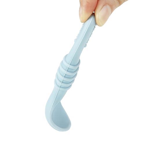 PandaEar Utensils Baby Besteck 6er-Set Löffel Gabel Silikon