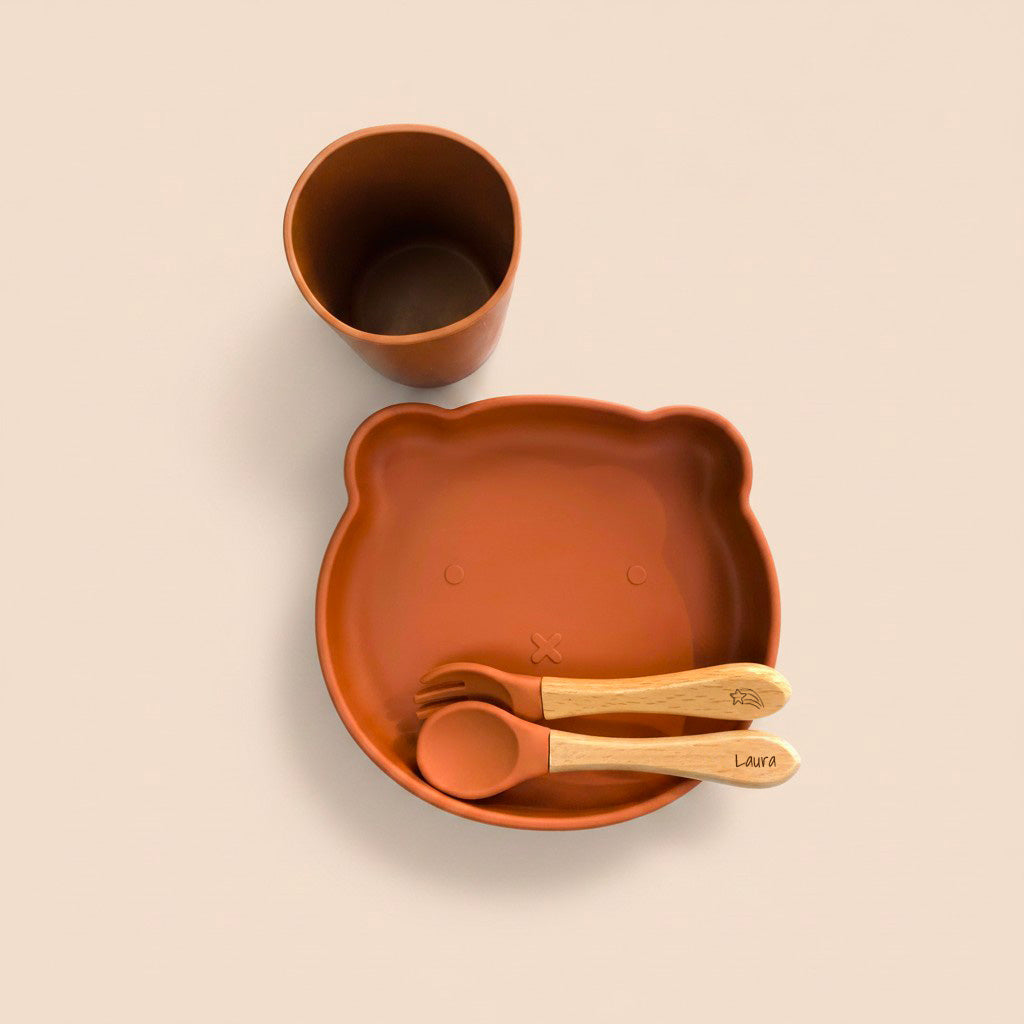 Les Petits Citrons Le Repas Mathieu Ess Set Silikon Ourson