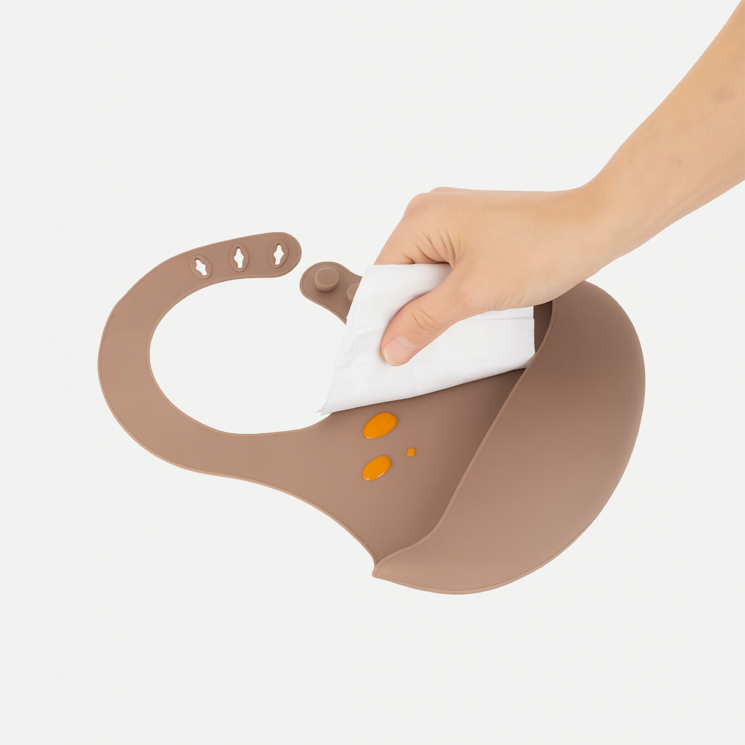 BabyJem Beslenme Mini Silikon Lätzchen Auffangschale