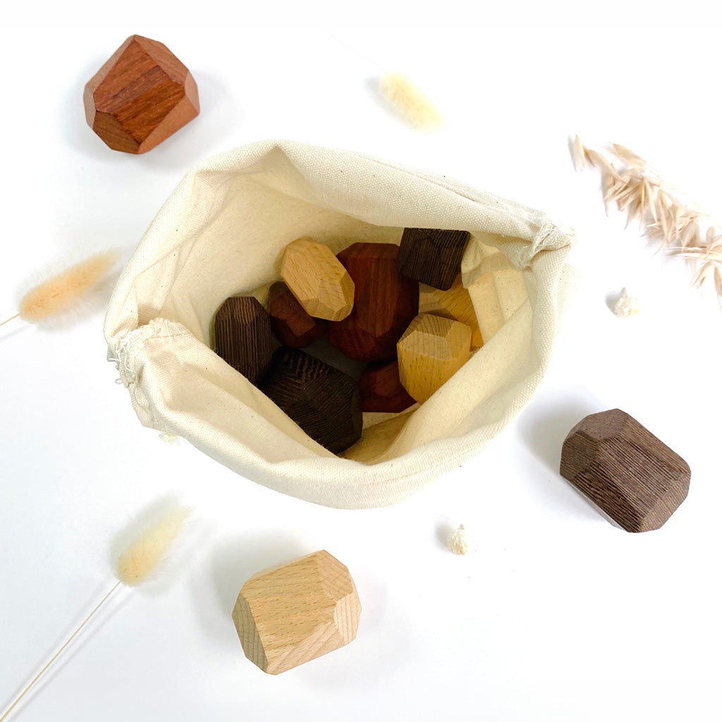 Les Petits Citrons Le Jeu Vladimir Stapelspiel Holz 9-tlg mit Gravur