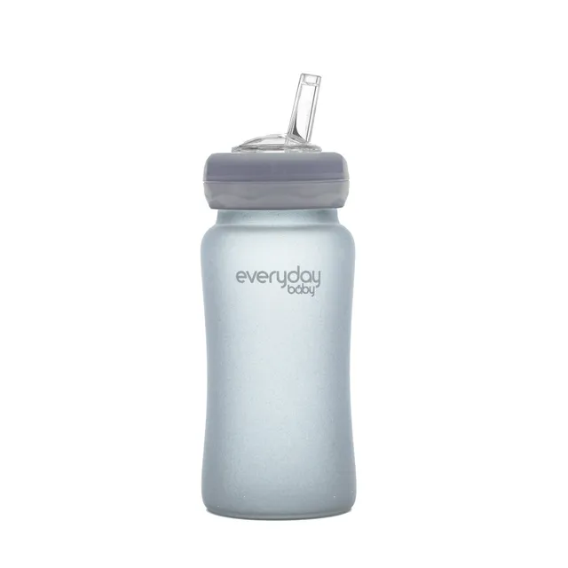 Everyday Baby Glass Bottles Babyflasche 240 ml Grey