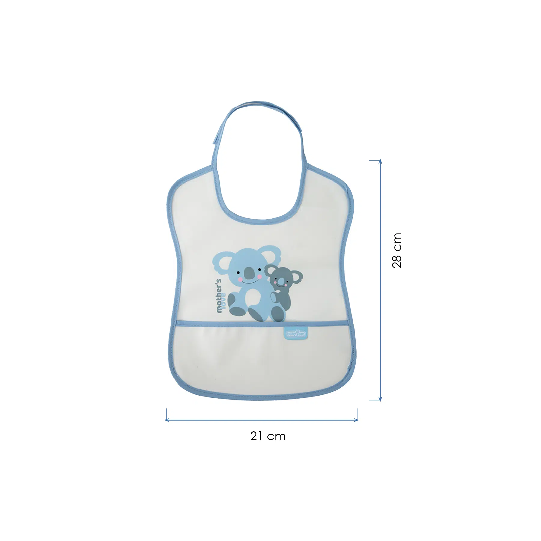 BabyJem Beslenme Poli Lätzchen grün wasserdicht