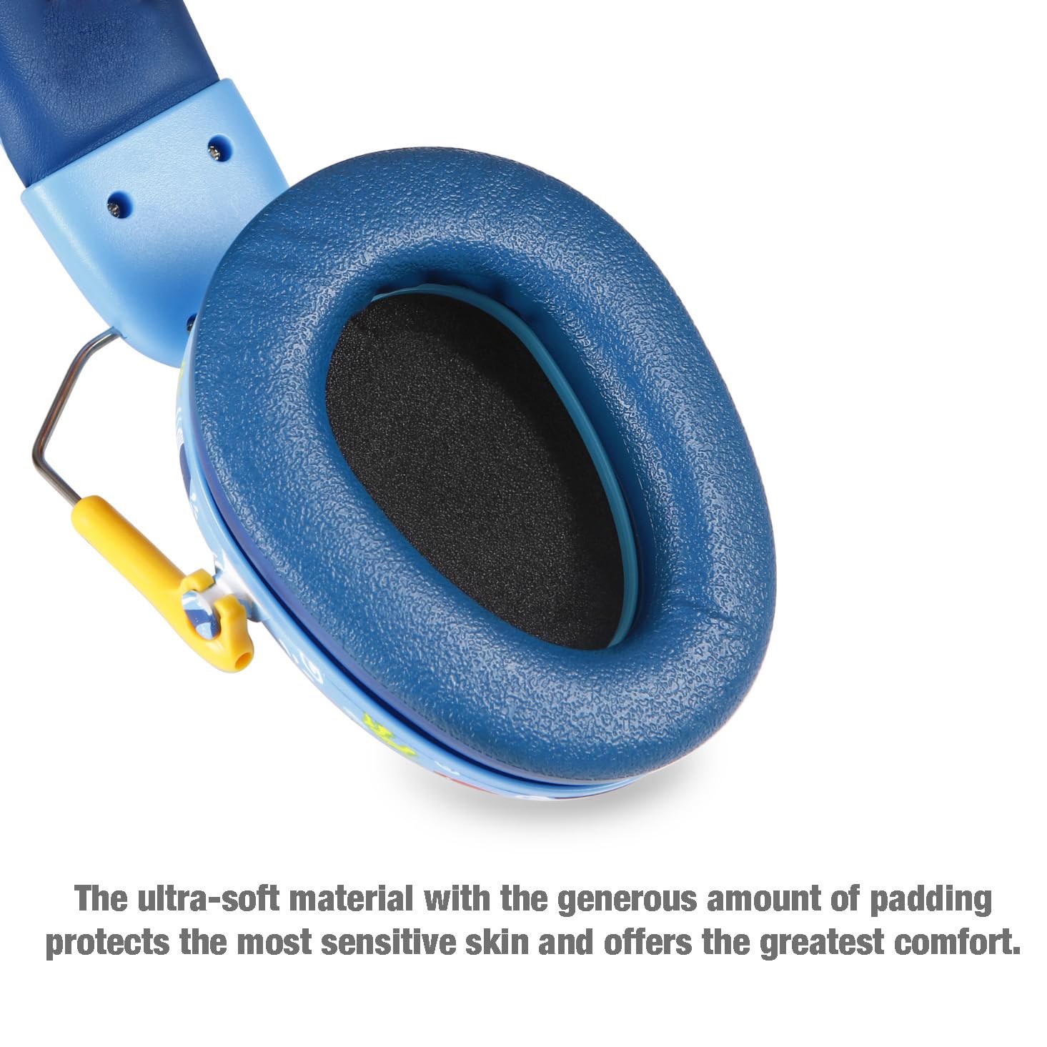 PandaEar Safety Kopfhörer Gehörschutz Kinder Blau 28dB