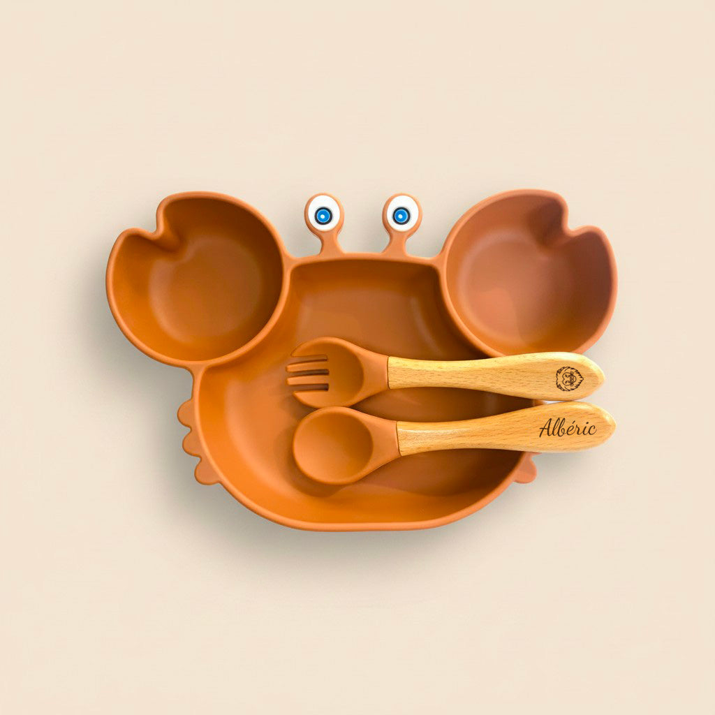 Les Petits Citrons Le Repas Krabbenteller Marineblau