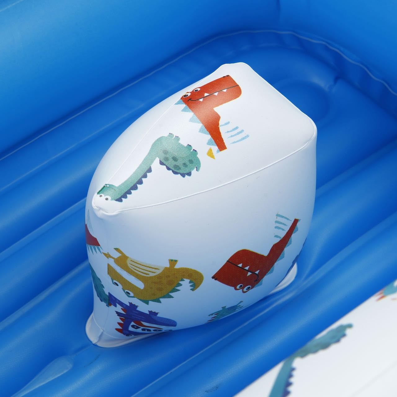 PandaEar Bathroom Inflatable Dinosaur Badewanne Blau Baby