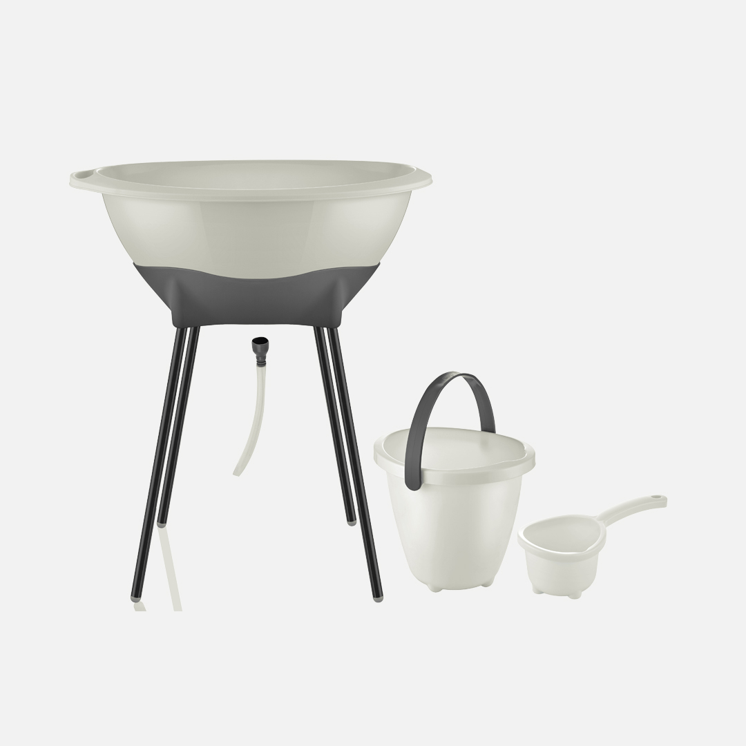 BabyJem Banyo Elegant Baby Badewannen Set 38L mit Gestell