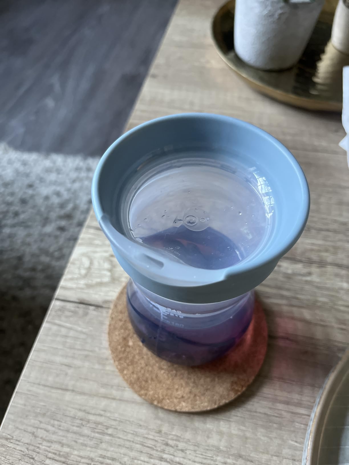 b.box Trinklernbecher Free-Flow 240 ml Hellblau BPA-frei