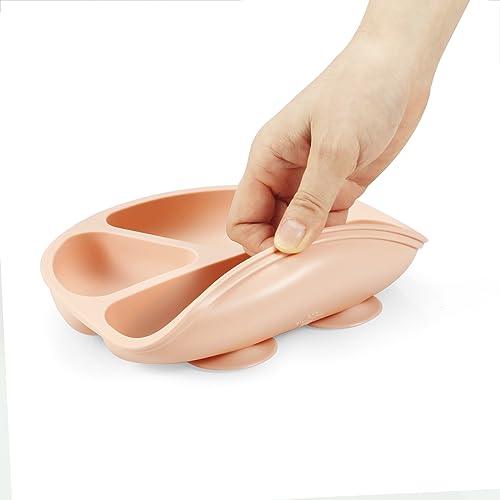 PandaEar Feeding Set Saugteller 6-tlg Silikon BPA-frei
