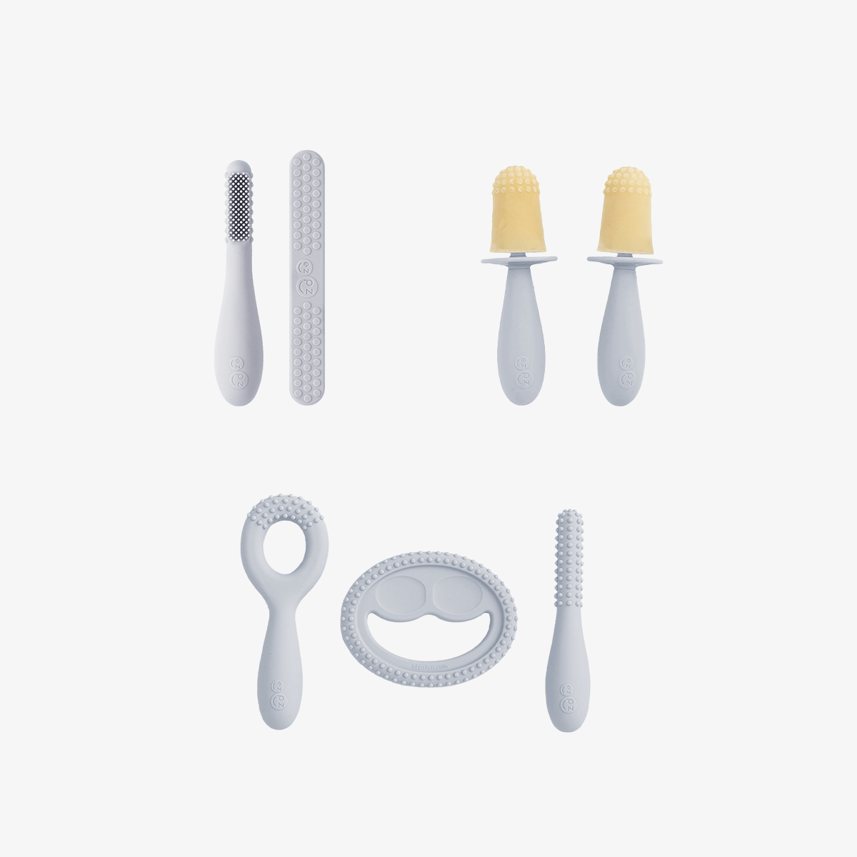 ezpz Kit 1 Prepare Starting Solids Beikostset Silikon Pewter