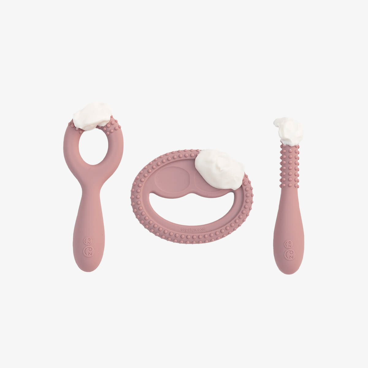 ezpz Pre-Feeding Oral Development Tools Mundtrainer Blush
