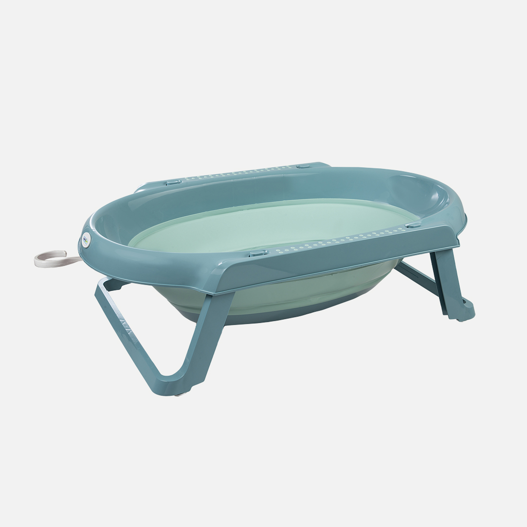 BabyJem Banyo faltbare Babybadewanne mit Klappfüßen