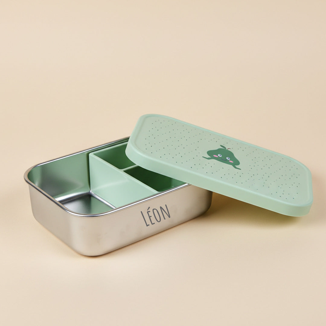 Les Petits Citrons Le Repas Ysée Lunchbox Edelstahl mit Namen