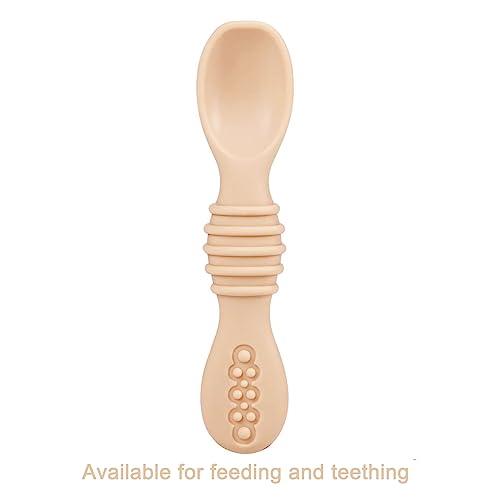 PandaEar Utensils Rainbow Spoons Löffel 7er Silikon BPA-frei