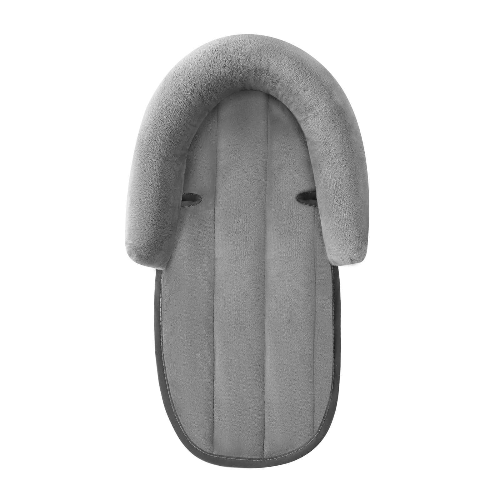 PandaEar Nursery Essentials Kopfstütze Sitzauflage Schwarz 3 in 1