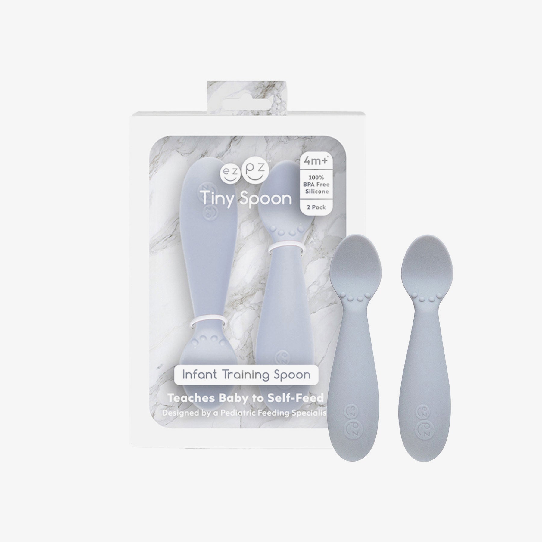 ezpz Tiny Collection Tiny Spoons Babylöffel 5er Pack Blush